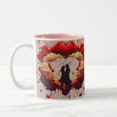 Tasse 2 Couleurs ensemble pour toujours (Gauche)