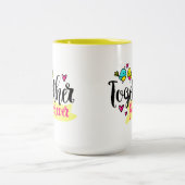 Tasse 2 Couleurs Ensemble pour toujours (Centre)