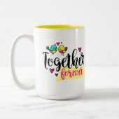 Tasse 2 Couleurs Ensemble pour toujours (Gauche)