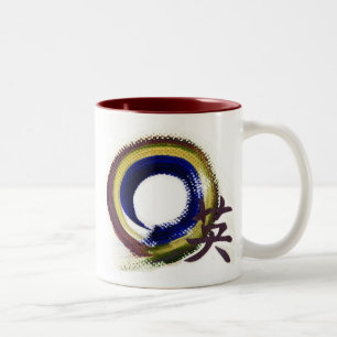 Tasse 2 Couleurs Enso - Aperature du courage
