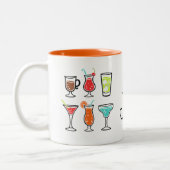 Tasse 2 Couleurs Enterrement de vie de jeune fille Cocktails Embras (Gauche)