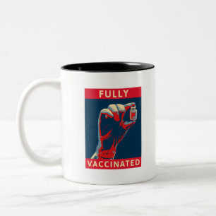 Tasse 2 Couleurs Entièrement Vacciné