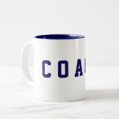 Tasse 2 Couleurs Entraîneur (Devant gauche)