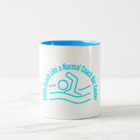 Entraîneur de natation comme un entraîneur normal