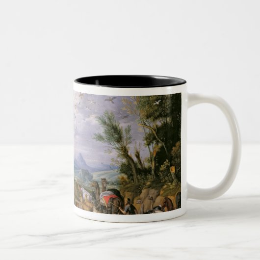 Tasse 2 Couleurs Entrer dans l'arche (Droit)