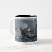 Tasse 2 Couleurs épaulard (Devant gauche)