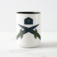 Épées croisées patriotiques et militaire étoile