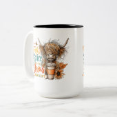 Tasse 2 Couleurs Épice citrouille... (Devant gauche)