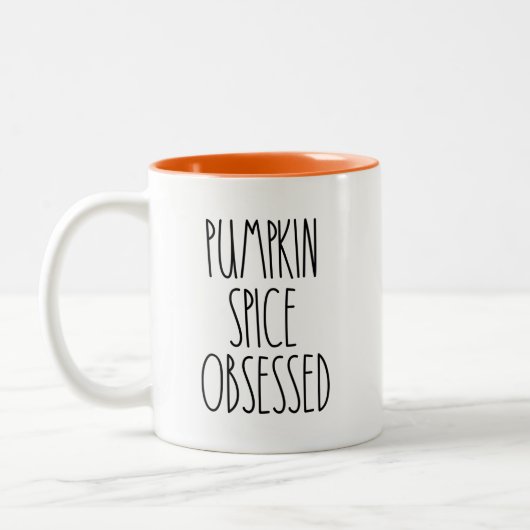 Tasse 2 Couleurs Épice citrouille Obtenu Funny Automne Automne (Gauche)