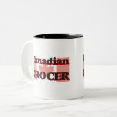 Tasse 2 Couleurs Épicier canadienne (Devant gauche)