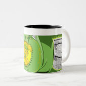 Tasse 2 Couleurs Épinards superbes en boîte (Devant droit)