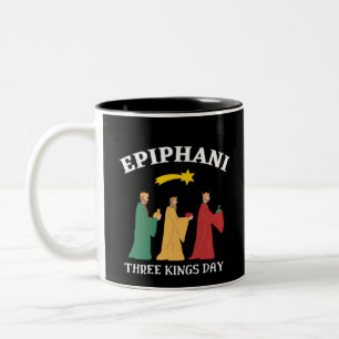 Tasse 2 Couleurs Épiphanie Jour des trois rois