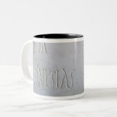 Tasse 2 Couleurs Épitaphe avec un soulagement du bon berger (Devant gauche)