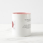 Tasse 2 Couleurs Épouse d'un facteur (Centre)