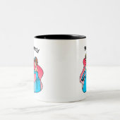 Tasse 2 Couleurs Épouses en rose (Centre)