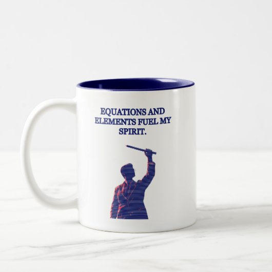 Tasse 2 Couleurs Equations & Elements Fuel My Science Spirit (Gauche)