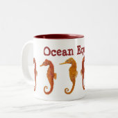 Tasse 2 Couleurs Équidés d'océan (Devant gauche)