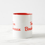 Tasse 2 Couleurs Équipe Boudreaux (Centre)