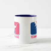 Tasse 2 Couleurs Équipe Carnivore Plat de viande (Centre)