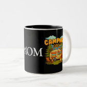 Tasse 2 Couleurs Équipe de camping (Devant droit)