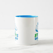 Tasse 2 Couleurs Équipe de course de St. Elmo's DCCS Alexandria (Centre)