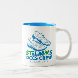 Tasse 2 Couleurs Équipe de course de St. Elmo's DCCS Alexandria