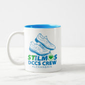 Tasse 2 Couleurs Équipe de course de St. Elmo's DCCS Alexandria (Gauche)