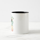 Tasse 2 Couleurs Équipe de croisière de la Saint-Patrick drôle fami (Centre)