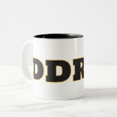 Tasse 2 Couleurs Équipe de DDR (Devant gauche)