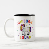 Tasse 2 Couleurs Équipe de la licorne (Gauche)