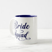 Tasse 2 Couleurs Équipe de mariée (Devant gauche)