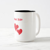 Tasse 2 Couleurs Équipe de mariée (Devant droit)