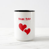 Tasse 2 Couleurs Équipe de mariée (Centre)