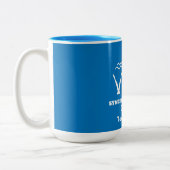 Tasse 2 Couleurs Équipe de natation synchronisée (Gauche)