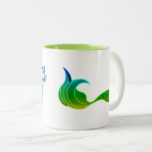 Tasse 2 Couleurs Équipe de sirènes (Devant droit)