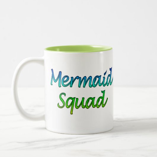 Tasse 2 Couleurs Équipe de sirènes (Gauche)