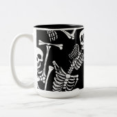 Tasse 2 Couleurs Équipe de squelettes (Gauche)
