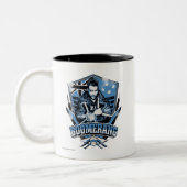 Tasse 2 Couleurs Équipe de suicide | Badge Boomerang (Gauche)