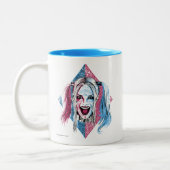 Tasse 2 Couleurs Équipe de suicide | Harley Laugh (Gauche)