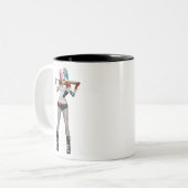 Tasse 2 Couleurs Équipe de suicide | Harley Quinn (Devant gauche)