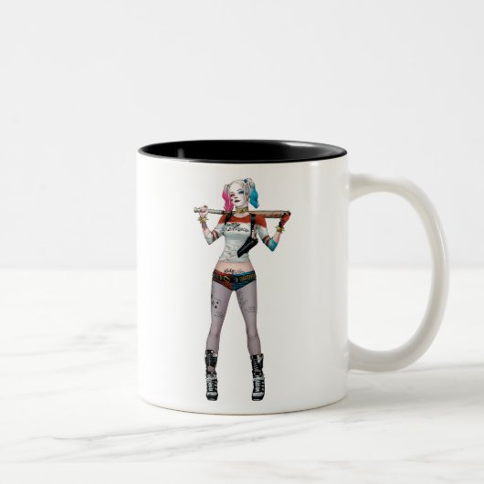 Tasse 2 Couleurs Équipe de suicide | Harley Quinn (Droit)