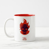 Tasse 2 Couleurs Équipe de suicide | Icône Diablo Head (Gauche)
