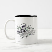 Tasse 2 Couleurs Équipe de suicide | Joker Skull - Haha (Gauche)