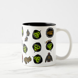 Tasse 2 Couleurs Équipe de suicide   Killer Croc Emoji Motif