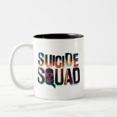 Tasse 2 Couleurs Équipe de suicide | Logo couleur brillant (Gauche)
