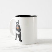 Tasse 2 Couleurs Équipe de suicide | Panda (Devant gauche)