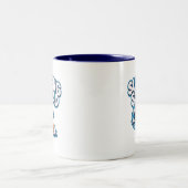 Tasse 2 Couleurs Équipe de surf (Centre)