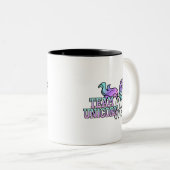 Tasse 2 Couleurs Équipe d'UNICORN (Devant droit)