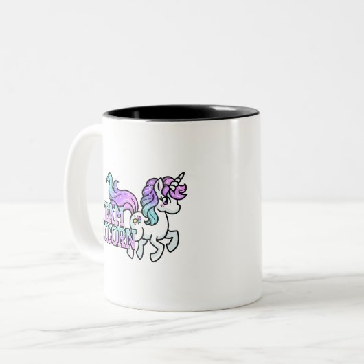 Tasse 2 Couleurs Équipe d'UNICORN (Devant gauche)