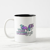 Tasse 2 Couleurs Équipe d'UNICORN (Gauche)